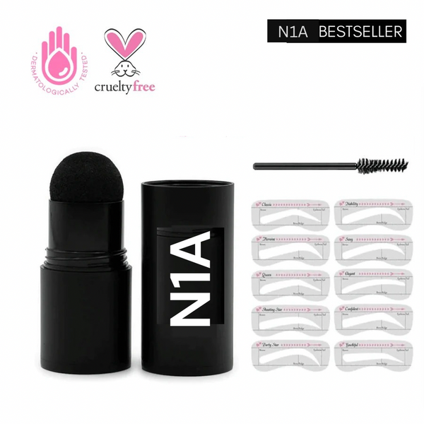 N1A™ Eyebrow stamp Set | 10 stencils